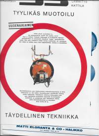 Keskuslämmityskattila   - tuote-esite ja hinnasto 1972