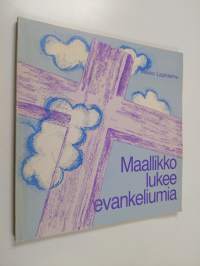 Maallikko lukee evankeliumia