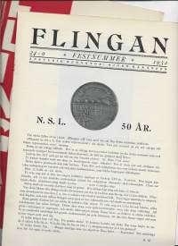 Flingan : 24. 9. 1932 : festnummerKirjaHåkanson, BjörnNya svenska läroverkets konvent 1932.