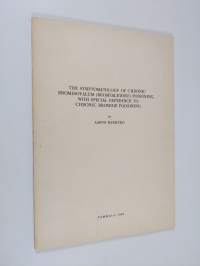 The Symptomatology of Chronic Bromisovalum (Bromvaletone) Poisoning, with Spezial Reference to Chronic Bromide Poisoning (signeerattu, tekijän omiste)