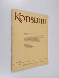 Kotiseutu n:o 7-8/1960