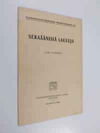 Sekaäänisiä lauluja 139. vihko