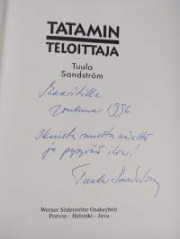 Tatamin teloittaja (signeerattu, tekijän omiste)