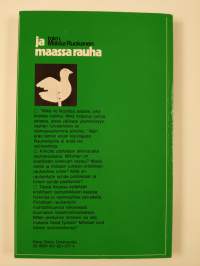 Ja maassa rauha