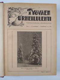 Työväen urheilulehti vuosikerta 1928 (yhteensidottu)