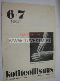 Kotiteollisuus 1951 nr 6-7