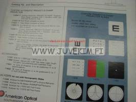 American Optical Project-0-chart näyttölaite optikoille -myyntiesite