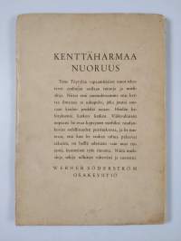 Kenttäharmaa nuoruus : runoja