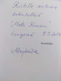 Sovittelija : Matti Paasivuori 1866-1937 (signeerattu, tekijän omiste)