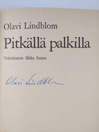 Pitkällä palkilla (signeerattu)