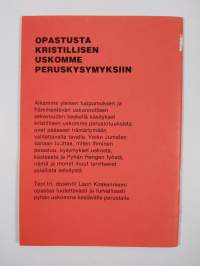 Kiinni perusteisiin