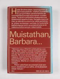 Muistathan, Barbara : kolumneja kymmeneltä vuodelta