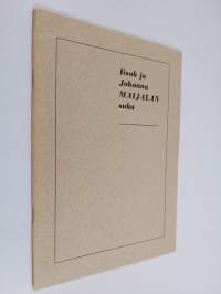 Iisak ja Johanna Maijalan suku (signeerattu, tekijän omiste)