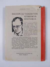 Saccon ja Vanzettin kärsimyshistoria