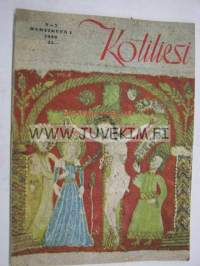 Kotiliesi 1950 nr 7 -mm. Armi Ratian kirjoittama artikkeli: ikkuna etsii verhojaan
