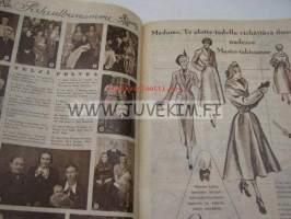 Kotiliesi 1950 nr 7 -mm. Armi Ratian kirjoittama artikkeli: ikkuna etsii verhojaan