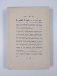 Pentti Harjun nuoruus
