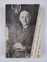 Presidentin päiväkirja 1 : Lauri Kristian Relanderin muistiinpanot vuosilta 1925-1927