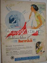 Kotiliesi 1936 nr 5 kansikuvitus Martta Wendelin