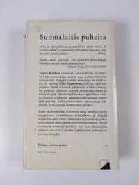 Suomalaisia puheita (signeerattu, tekijän omiste)