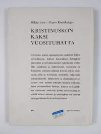 Kristinuskon kaksi vuosituhatta : lukion kirkkohistoria