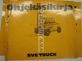 Svetruck trukki 8-25 tonnia -ohjekirja erillinen voitelukaavio