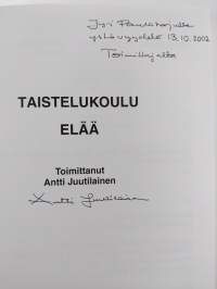 Taistelukoulu elää (tekijän omiste, signeerattu)