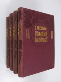 Kootut teokset 1-4 ; Runoelmia : 1868-1885 ; Runoelmia 1886-1906 ; Näytelmät ; Kertomuksia ja kirjoitelmia
