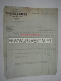 Osuuskunta Maantuote r.l., Tampere 27.2.1929 -asiakirja