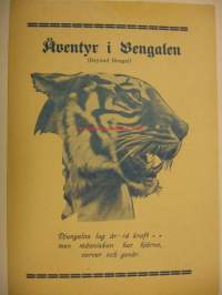 Seikkailuja Bengalissa -elokuvakäsiohjelma