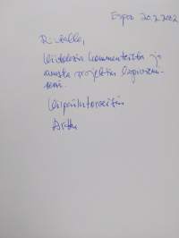 Kartellit Suomen ja EY:n kilpailuoikeudessa (tekijän omiste, signeerattu)
