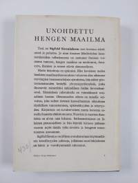 Unohdettu hengen maailma