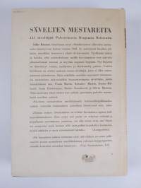 Sävelten mestareita : säveltäjien elämäkertoja Palestrinasta nykypäiviin