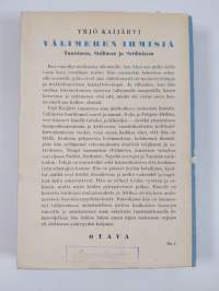 Välimeren ihmisiä Tunisiassa, Sisiliassa, Sardiniassa