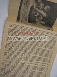 Amanullahin maa -elokuvan käsiohjelma 1929