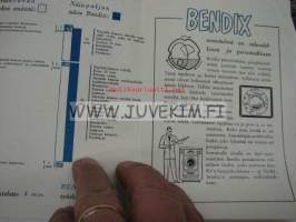 Bendix automaattipesukone -myyntiesite