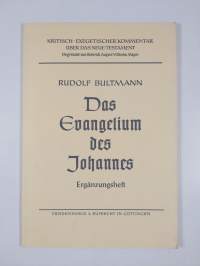 Das Evangelium des Johannes + Das Evangelium des Johannes : ergänzungsheft