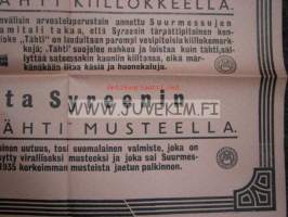 Syreenin väri- ja maalitehdas -mainosjuliste