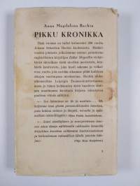 Anna Magdalena Bachin pikku kronikka