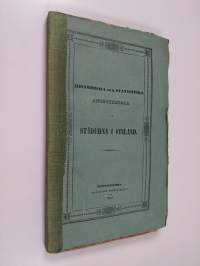Historiska och statistiska anteckningar om städerna i Finland