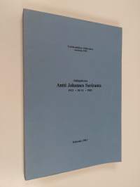 Juhlajulkaisu Antti Johannes Suviranta 1923 30/11 1983