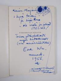 Färgernas Strand. [Poems.]. (tekijän omiste)