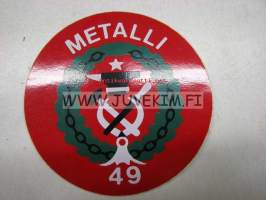 Metalli 49 -tarra