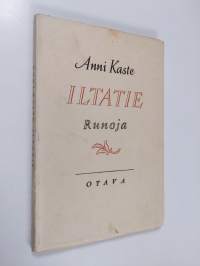 Iltatie : runoja