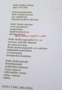 Suomen Runoilijaliiton antologia-vuosikirja 1996-1997