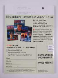 Huomio! Reserviläisen käsikirja 2002 : Suomen sotilaan erikoisnumero 3/2002