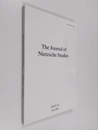 The Journal of Nietzsche studies - issue 20, Fall 2000