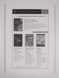The Journal of Nietzsche studies - issue 30, Autumn 2005