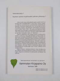 Johdanto Suomen kirjallisuushistoriaan (näköispainos)