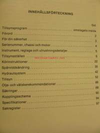 Massey-Ferguson 600 serien 2- och 4-hjulsdrivna instruktionsbok på svenska